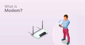 What are the 4 types of modem?