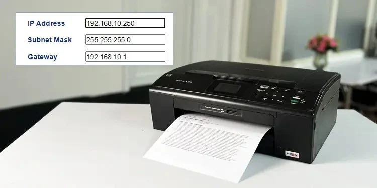 How to Assign an IP Address to a Printer?