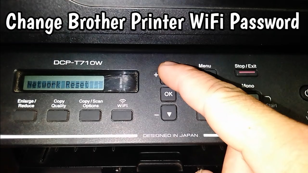 How to Change the WiFi Password for Your Printer?