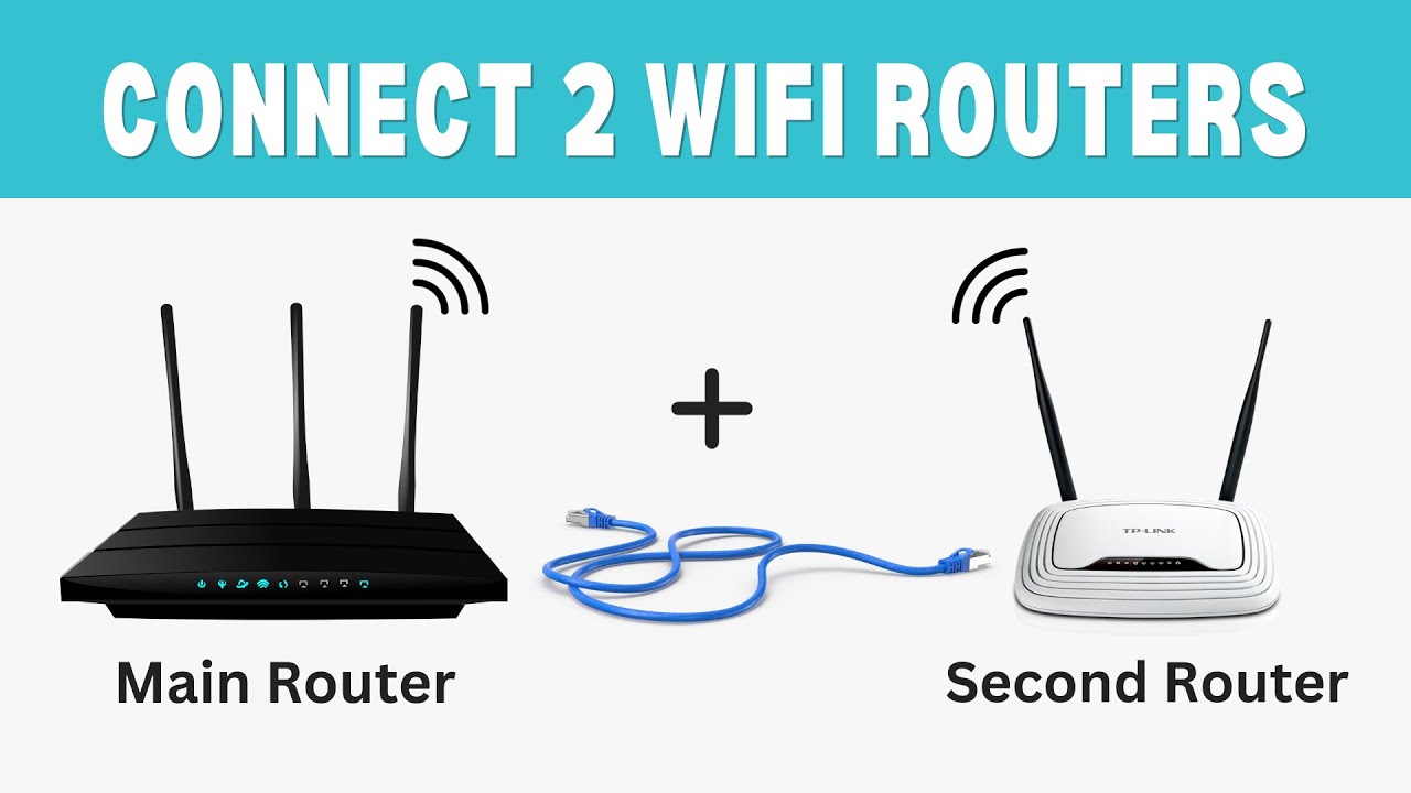 How do I connect two routers together?